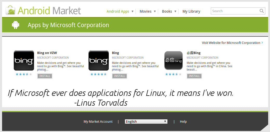 bing for Linux