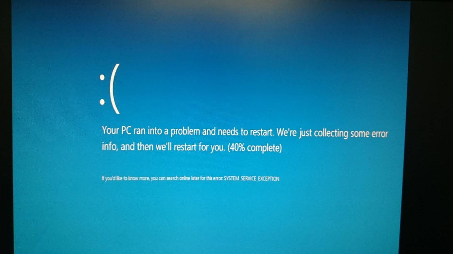 Din ciclul “dacă doreați să revedeți” – ecrane albastre Windows 10